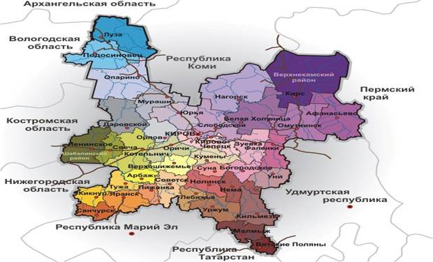 Депутаты Заксобрания утвердили границы между Кировской областью и Республикой Татарстан