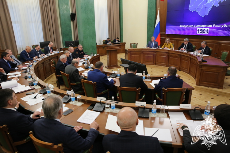 Представитель Росгвардии принял участие в заседание Антинаркотической комиссии Кабардино-Балкарской Республики