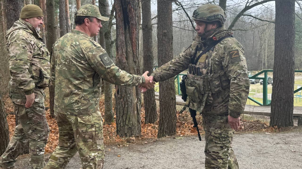 В батальоне «БАРС-Брянск» встретили Шефа