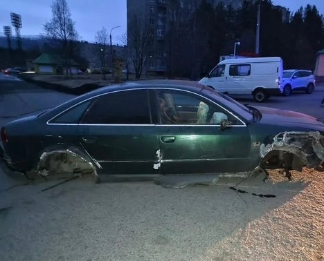 В Мурманской области водитель сбежал с места ДТП