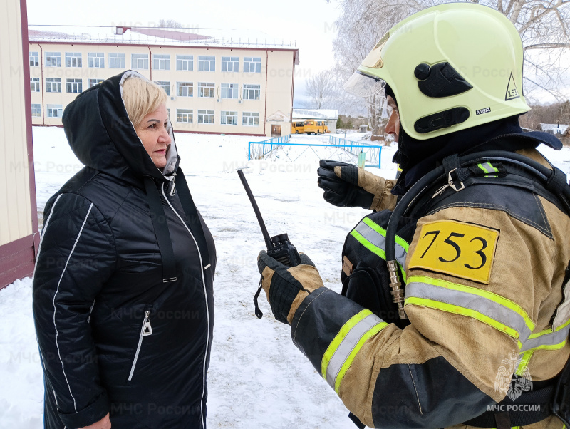 В Вагайском округе состоялись пожарно-тактические учения