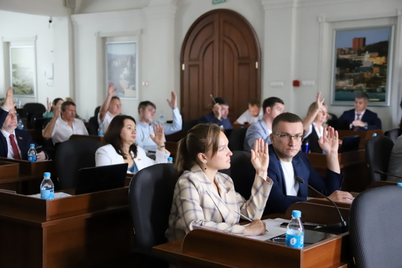 Заседание Думы Владивостока