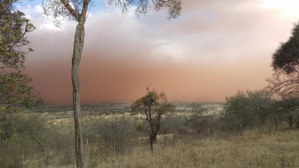 Incredible sand storm