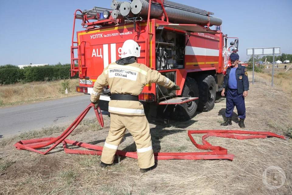 В Волгоградской области в пожаре погиб курильщик