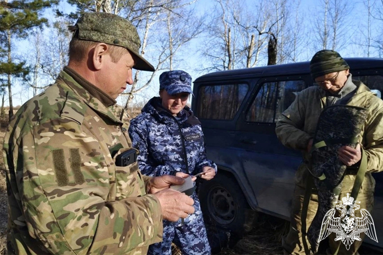 Росгвардия в сезон охоты в Тюменской области проводит профилактические рейды
