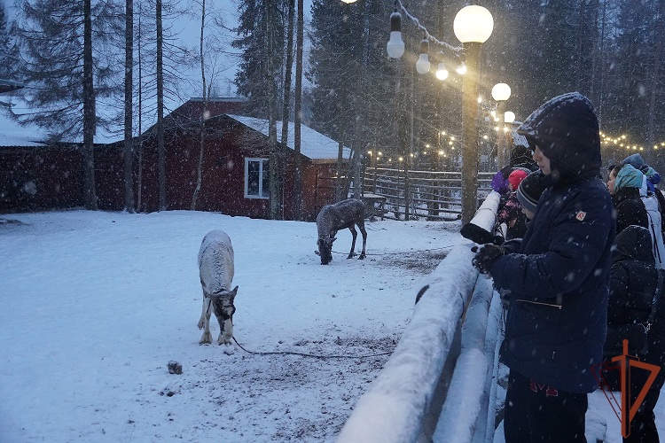 Дети участников СВО познакомились с карельским Дедом Морозом при поддержке Росгвардии