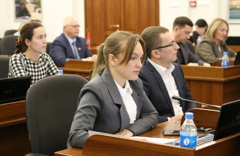 Бюджет города принят в первом чтении