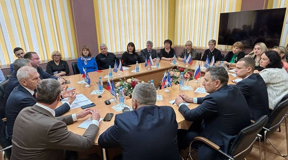 Депутат Госдумы Олег Матыцин встретился с секретарями первичных отделений партии «Единая Россия»
