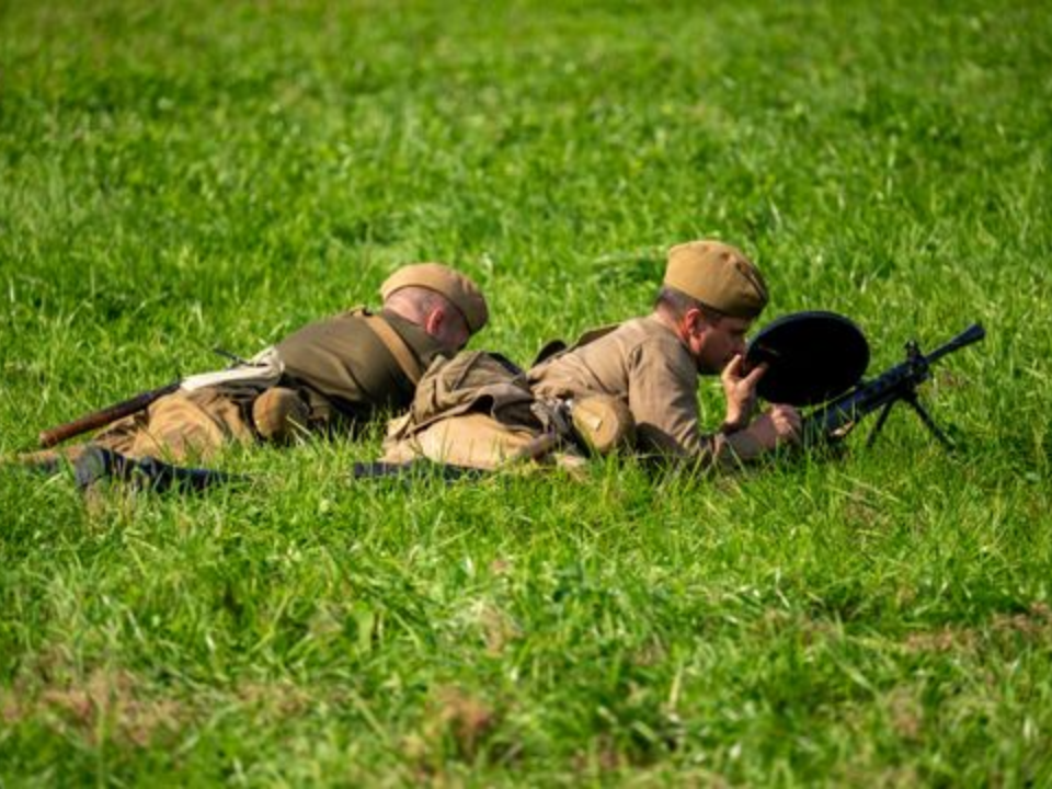 На Бородинском поле восстановили эпизоды Битвы за Москву в 1941 году