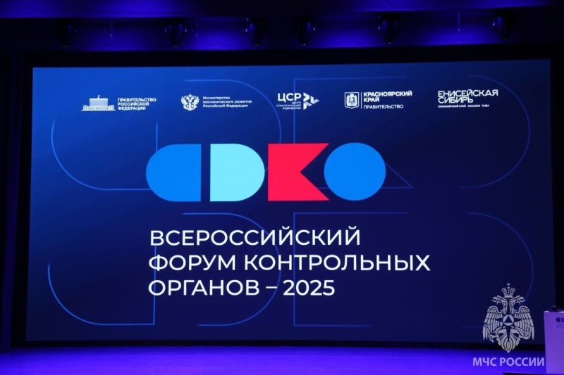 Делегация МЧС России приняла участие во Всероссийском форуме контрольных органов