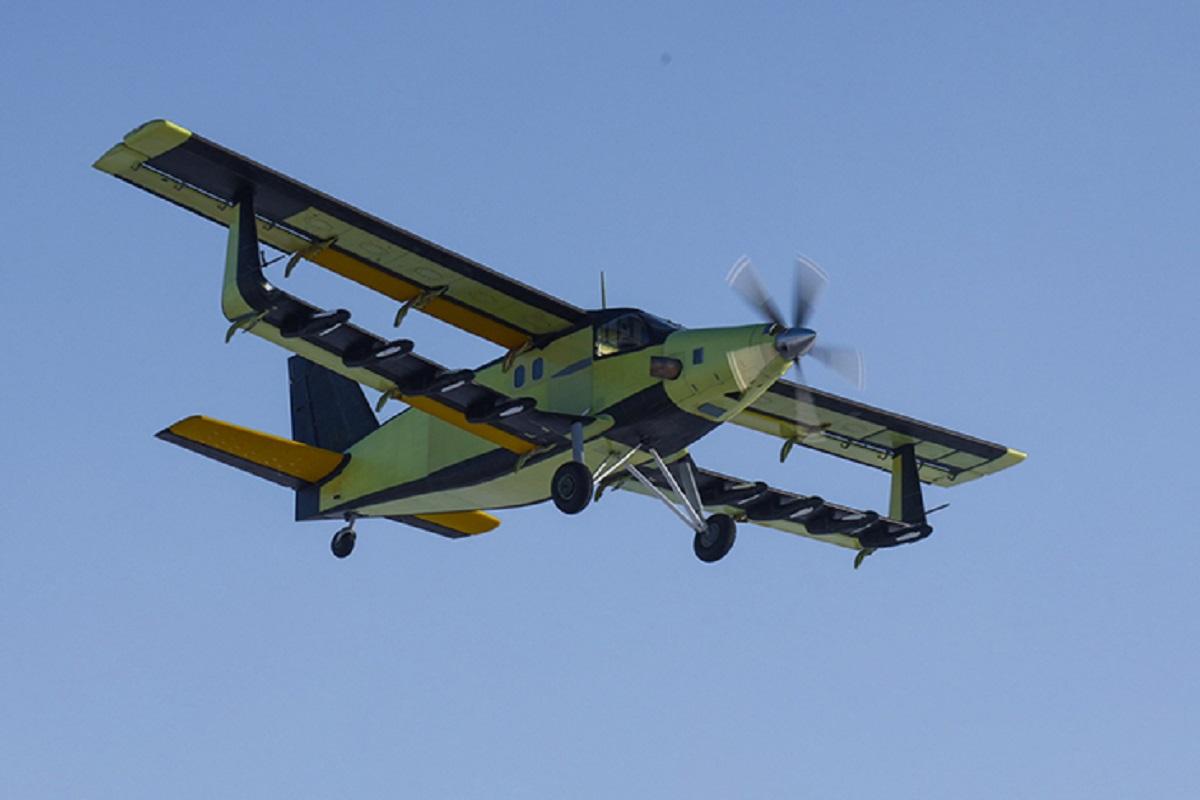 В Новосибирске прошел первый полет тяжелого БПЛА «Партизан», машина держится в воздухе уверенно