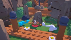 В Steam завирусилась демоверсия An Eggstremely Hard Game про двух гусей, несущих хрупкое яйцо