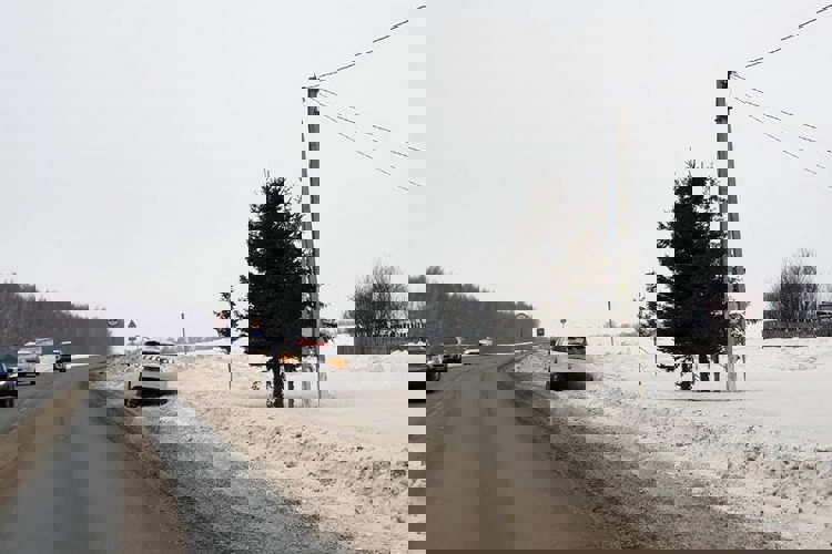 В Татарстане Росгвардейцы пришли на помощь водителю, застрявшему на обочине