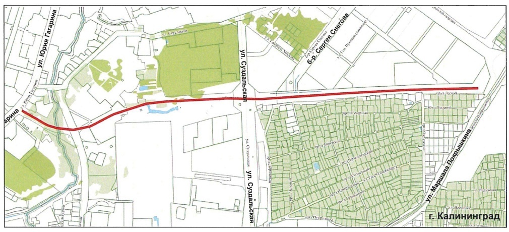 Проект улицы благовещенской в калининграде