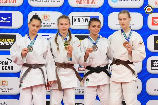 Сочинская дзюдоистка Селима Алханова завоевала серебряную медаль на Кубке Европы