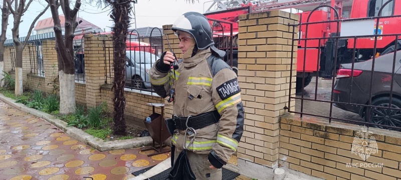 Пожарно-тактические занятия в школе циркового искусства