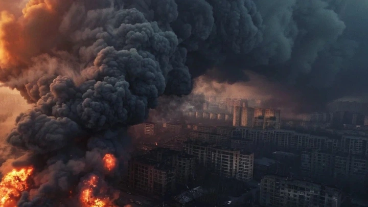 Вот это да. Прямо в военштаб! Огневой ад под Киевом. Офицеры уничтожены. Объявлена срочная эвакуация. Зеленский пропал