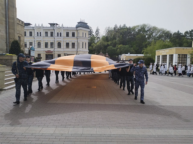 На Ставрополье сотрудники вневедомственной охраны Росгвардии принимают участие в мероприятиях, посвященных Дню Победы