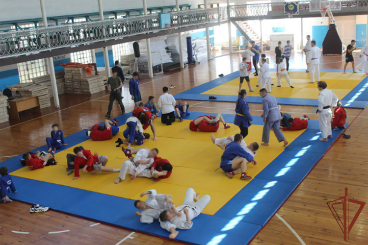 Росгвардейцы провели мастер-классы по боевым искусствам для воспитанников спортивных школ в новых Российских регионах