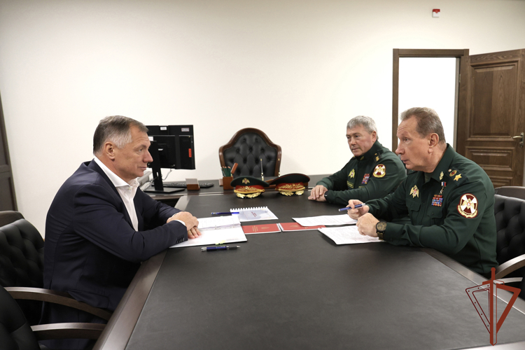 В Москве открыли новый военный городок для подразделения Росгвардии (видео)