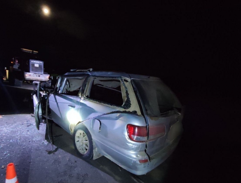 Разбитый автомобиль