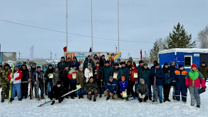 На западе Оренбуржья прошли соревнования по лыжным гонкам