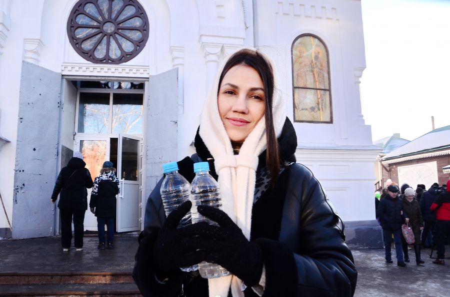 Крестный ход 2024 год. Крещение. 