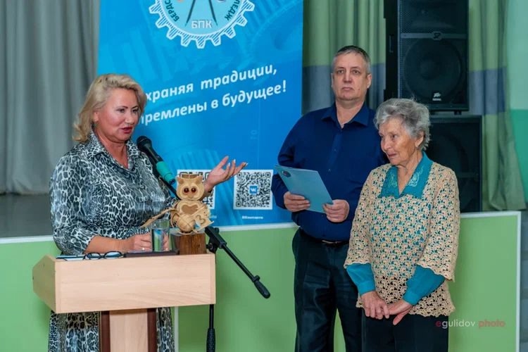 Раиса Устинова во время конкурса