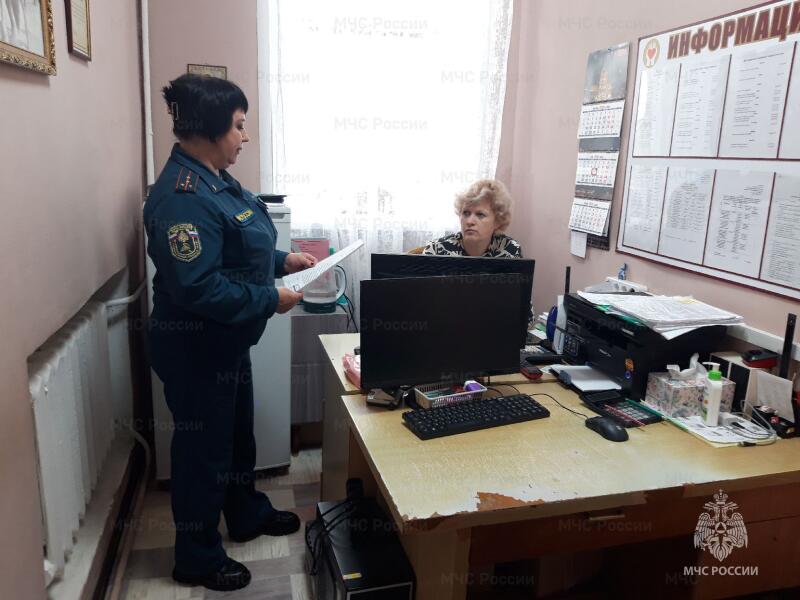 На объекте социальной сферы Уржумского района прошла тренировка по эвакуации