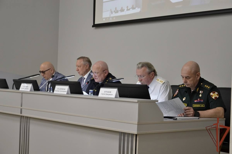 Командующий Северо-Западным округом Росгвардии принял участие в заседании коллегии Управления на транспорте МВД России по СЗФО