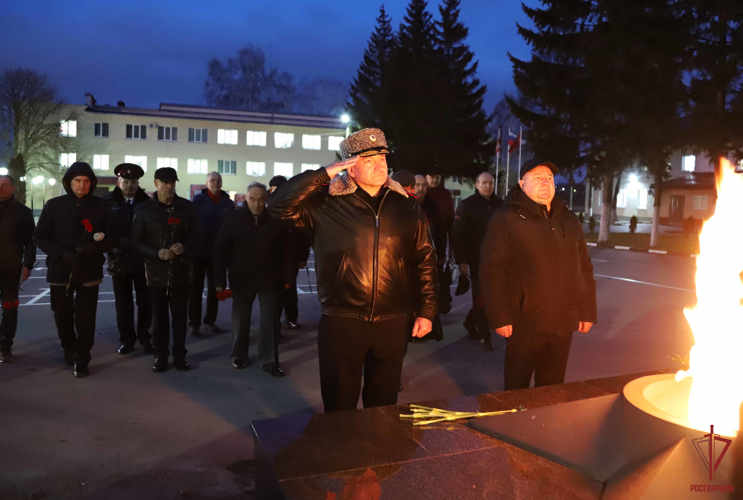 Тульские росгвардейцы отметили День ветерана войск правопорядка 