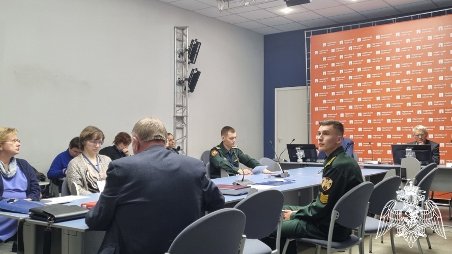 Курсанты Пермского военного института Росгвардии приняли участие во Всероссийской научно-практической конференции 