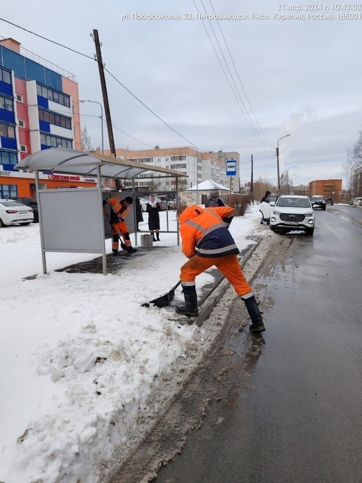 Мэр Петрозаводска приказала обезопасить пешеходов к понедельнику
