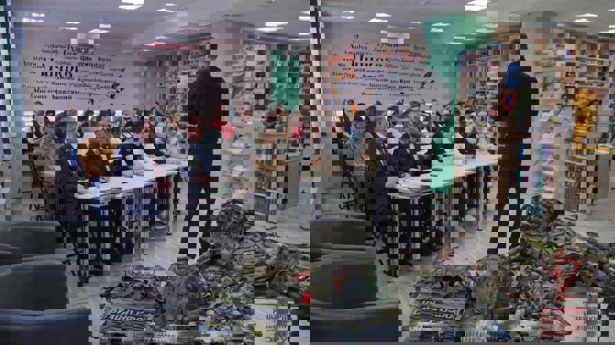 Студентам Ненецкого автономного округа рассказали о защитниках Отечества и вузах Росгвардии