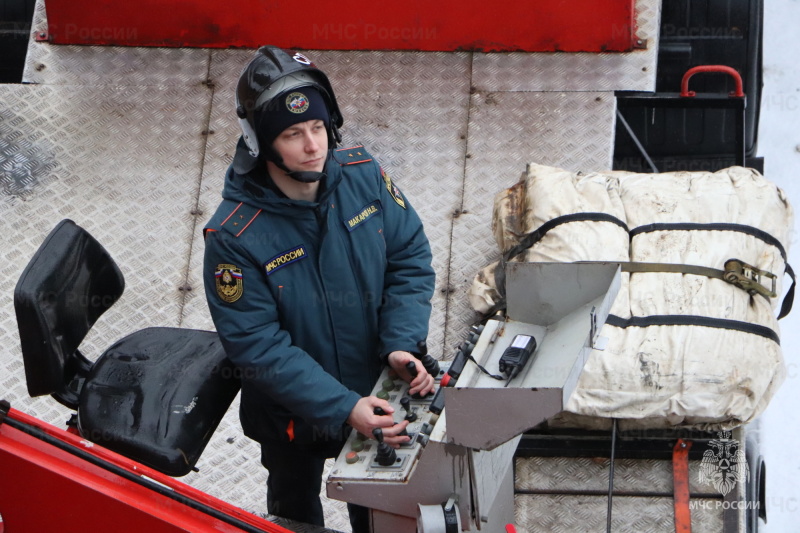 Пожарно-тактические учения на Комбинате технических тканей