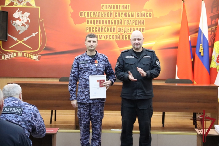 В преддверии Дня народного единства в Управлении Росгвардии прошло торжественное мероприятие