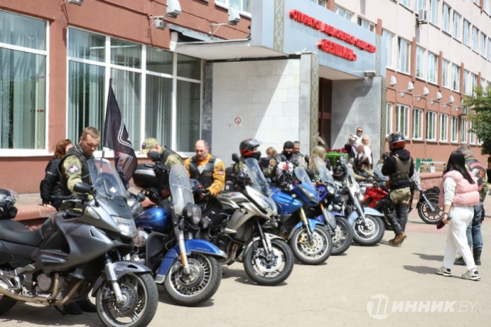 Мотопробег «Боевой путь Сибири» пролег через «Белшину»