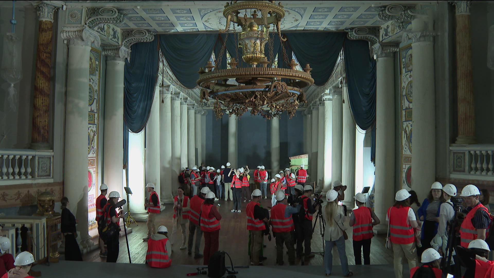 Реставрация Дворца-театра усадьбы Останкино завершится в 2028 году