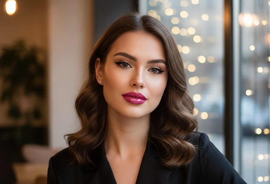 Глянцевые губы снова в моде: макияж из 2000-х возвращается в зиму 2026