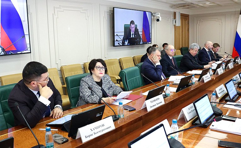 Заседание Комитета Совета Федерации по аграрно-продовольственной политике и природопользованию
