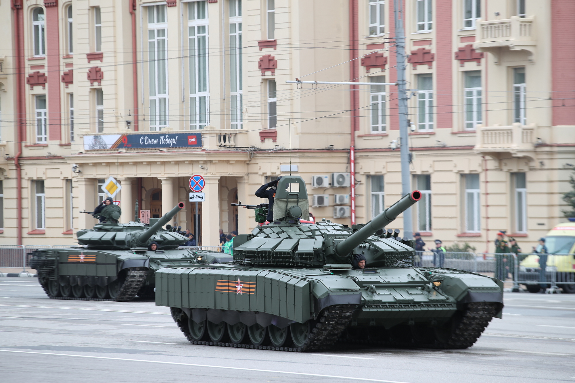 Парад войск Ростовского-на-Дону гарнизона, посвященный 78-й годовщине Победы в Великой Отечественной войне 1941-1945 годов