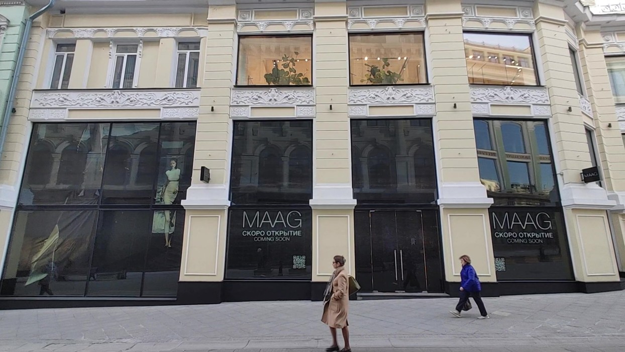 Maag ул кузнецкий мост 9 фото Бывшие магазины ZARA готовятся к открытию под новым названием MAAG Экономика Сел