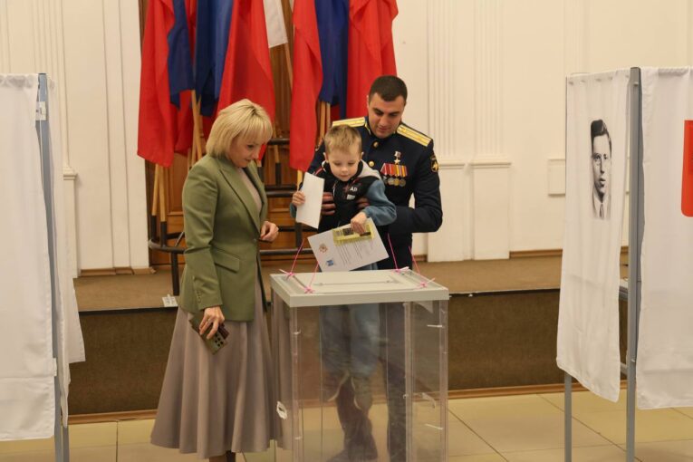 Мария Костюк на выборах 2025