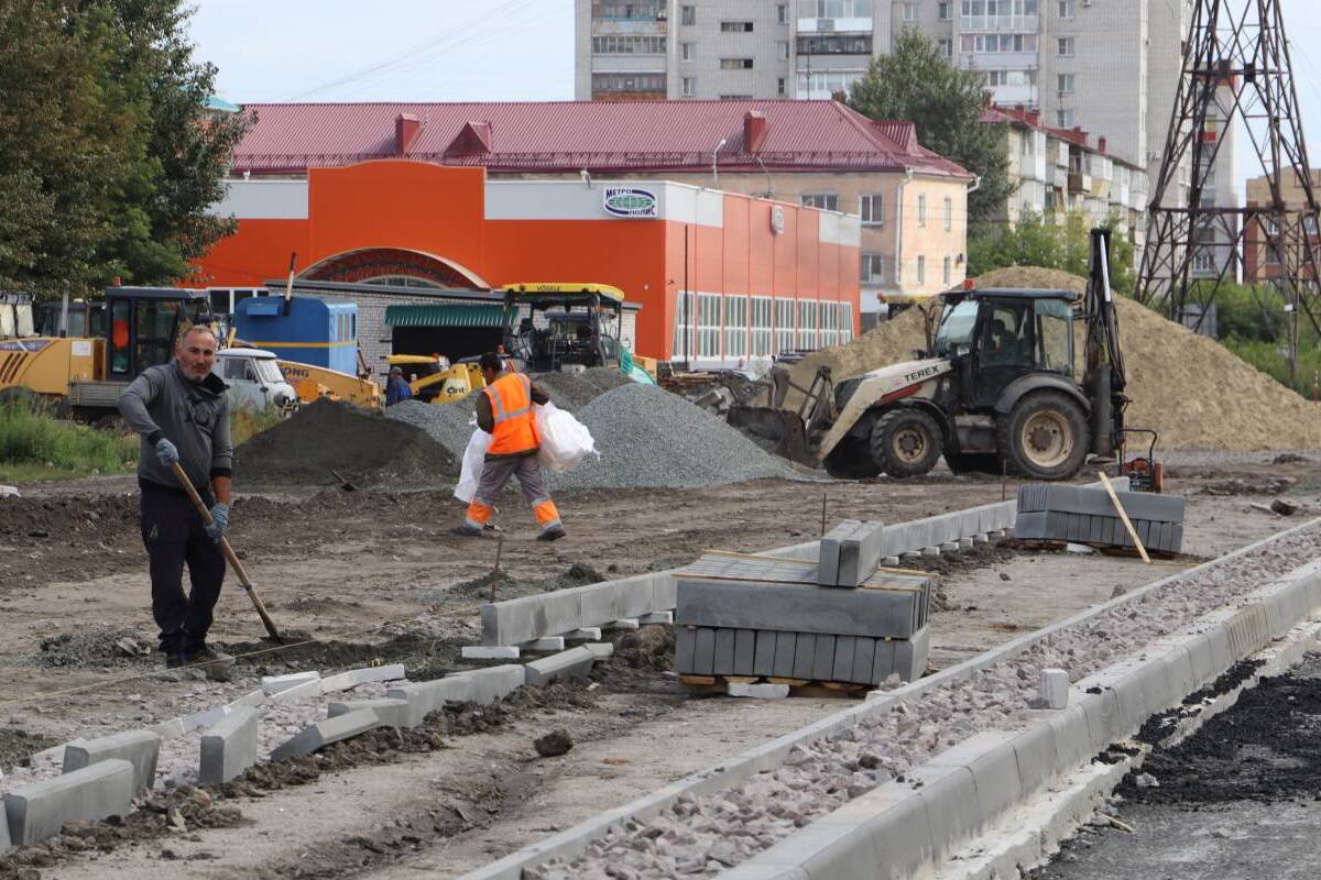 Строительство дороги