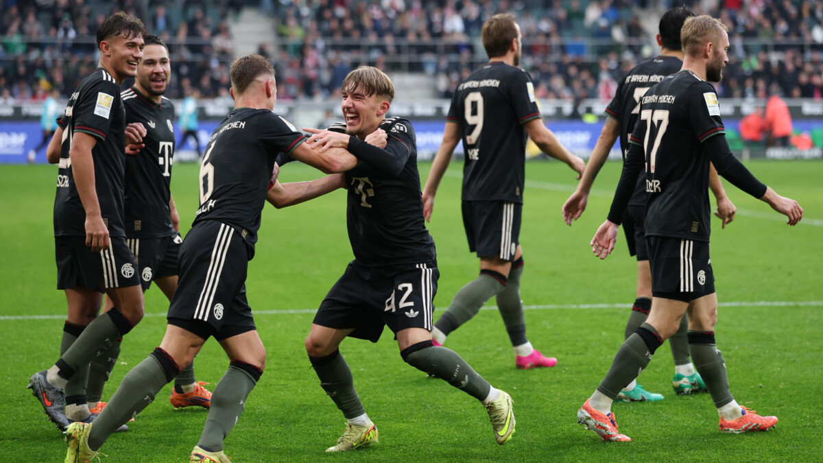 «Бавария» разгромила менхенгладбахскую «Боруссию» в чемпионате Германии, «Лейпциг» забил 6 мячей в ворота «Аугсбурга»