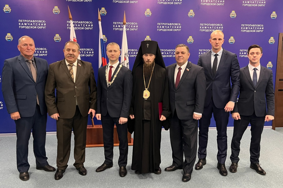 Евгений Беляев вступил в должность главы Петропавловска-Камчатского. . Фотография 6