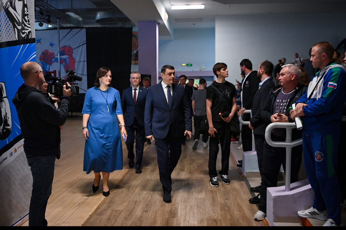 Изображение новости "Здесь собрались лучшие из лучших: в Республике Коми стартовало первенство России по боксу"
