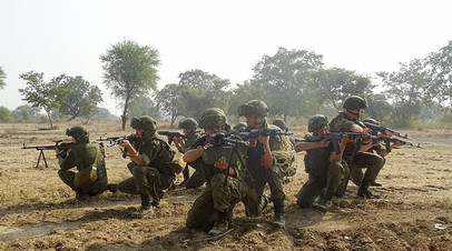Российско-индийские учения «Индра-2018»