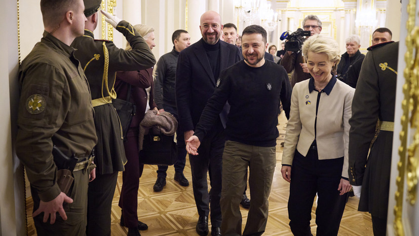 Глава Еврокомиссии сообщила о прибытии в Киев