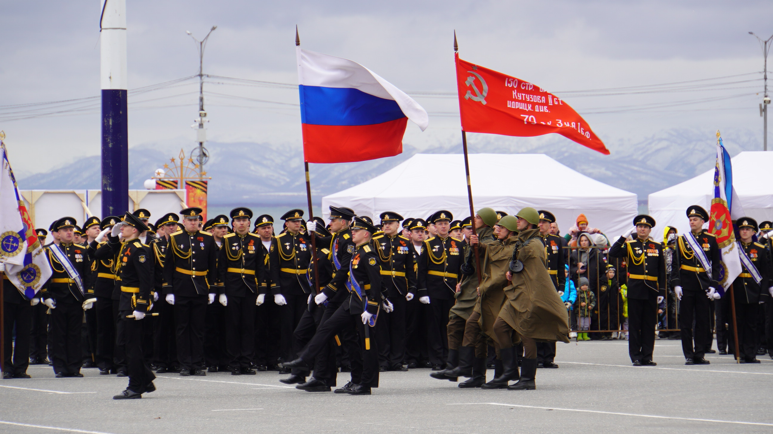 В краевой столице проходят праздничные мероприятия в честь Дня Великой Победы